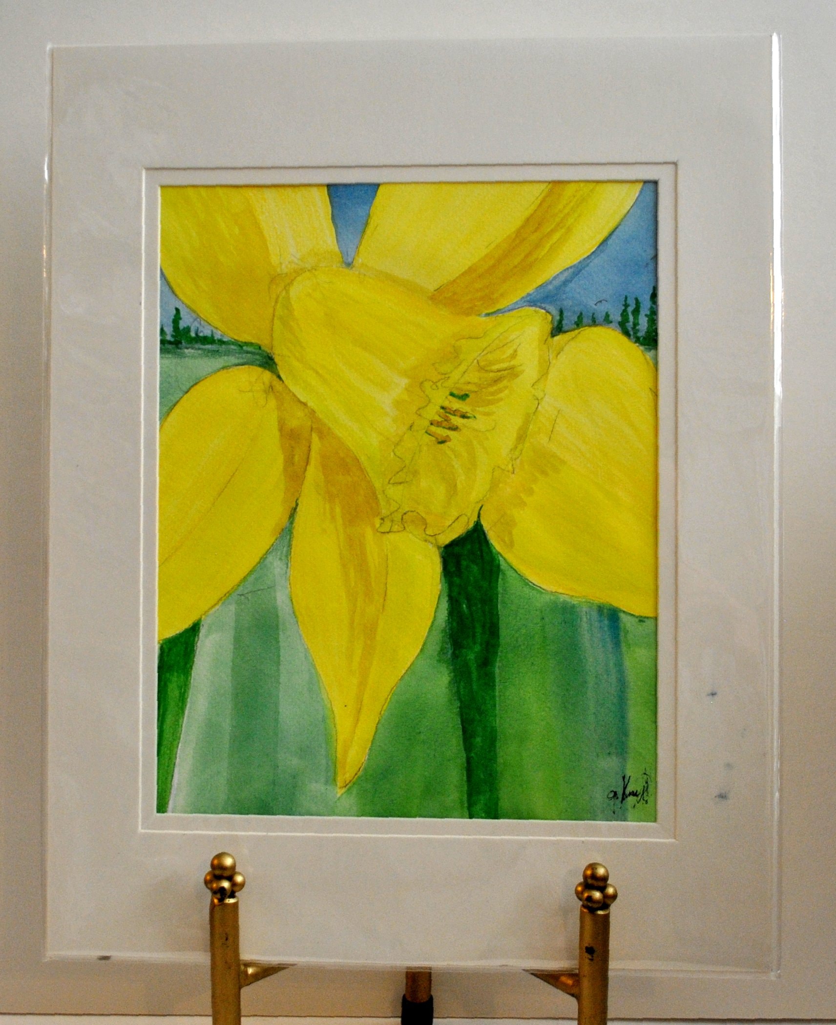 Original watercolor artwork by Greg Knight, catalog 4674