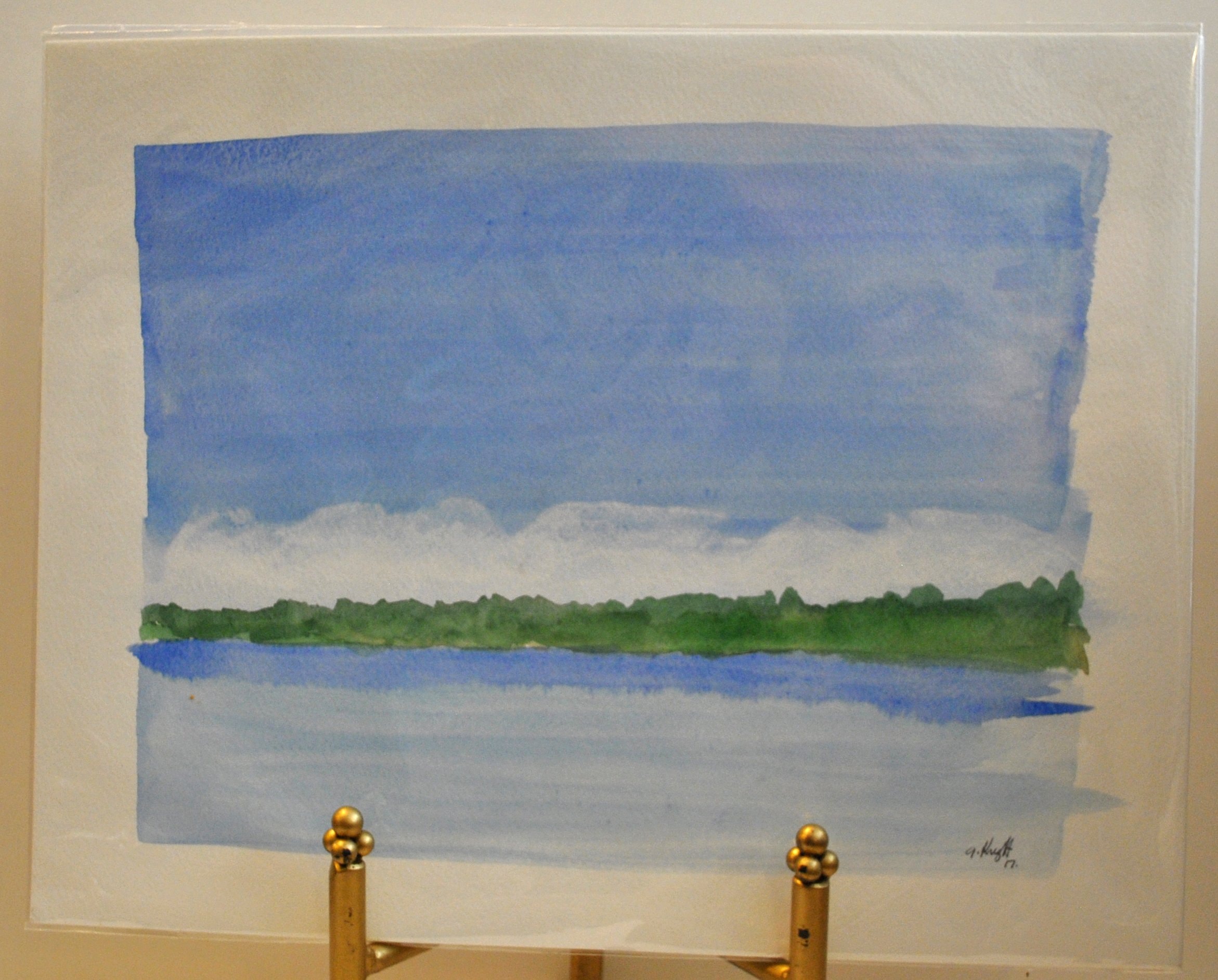 Original watercolor artwork by Greg Knight, catalog 4681